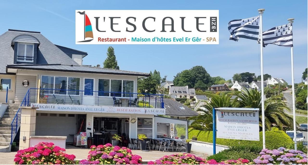 L'Escale Evel Er Ger Bed and Breakfast Locquirec Exteriör bild