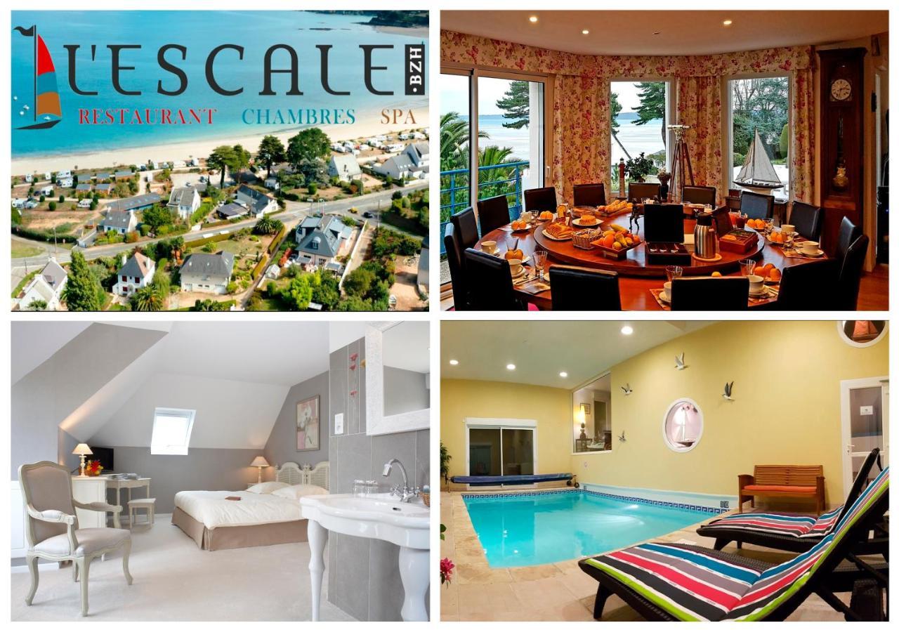L'Escale Evel Er Ger Bed and Breakfast Locquirec Exteriör bild