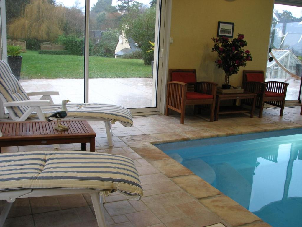 L'Escale Evel Er Ger Bed and Breakfast Locquirec Exteriör bild